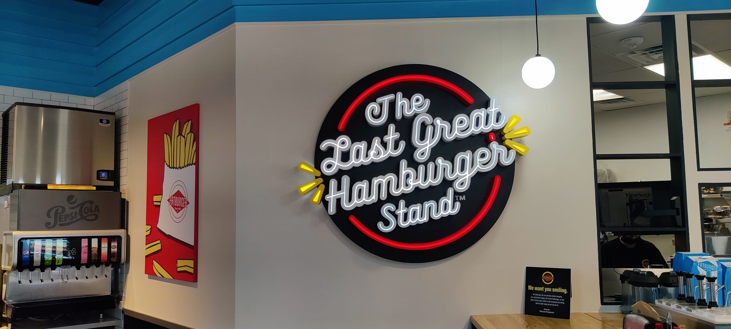 inside fatburger Allen Tx one